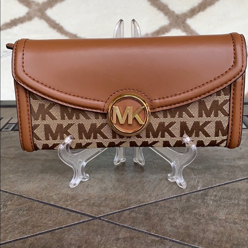 MICHAEL KORS FULTON LG FLP CONTINENTAL WALLET - Picture 9 of 16